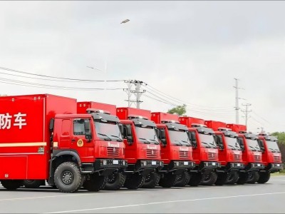 ส่งมอบยานพาหนะอุปกรณ์ดับเพลิงและกู้ภัย Hubei Jiayun เสริมการตอบสนองฉุกเฉินในภาคกลางของจีน